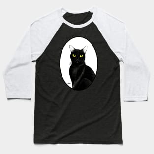 Molly the cat Baseball T-Shirt